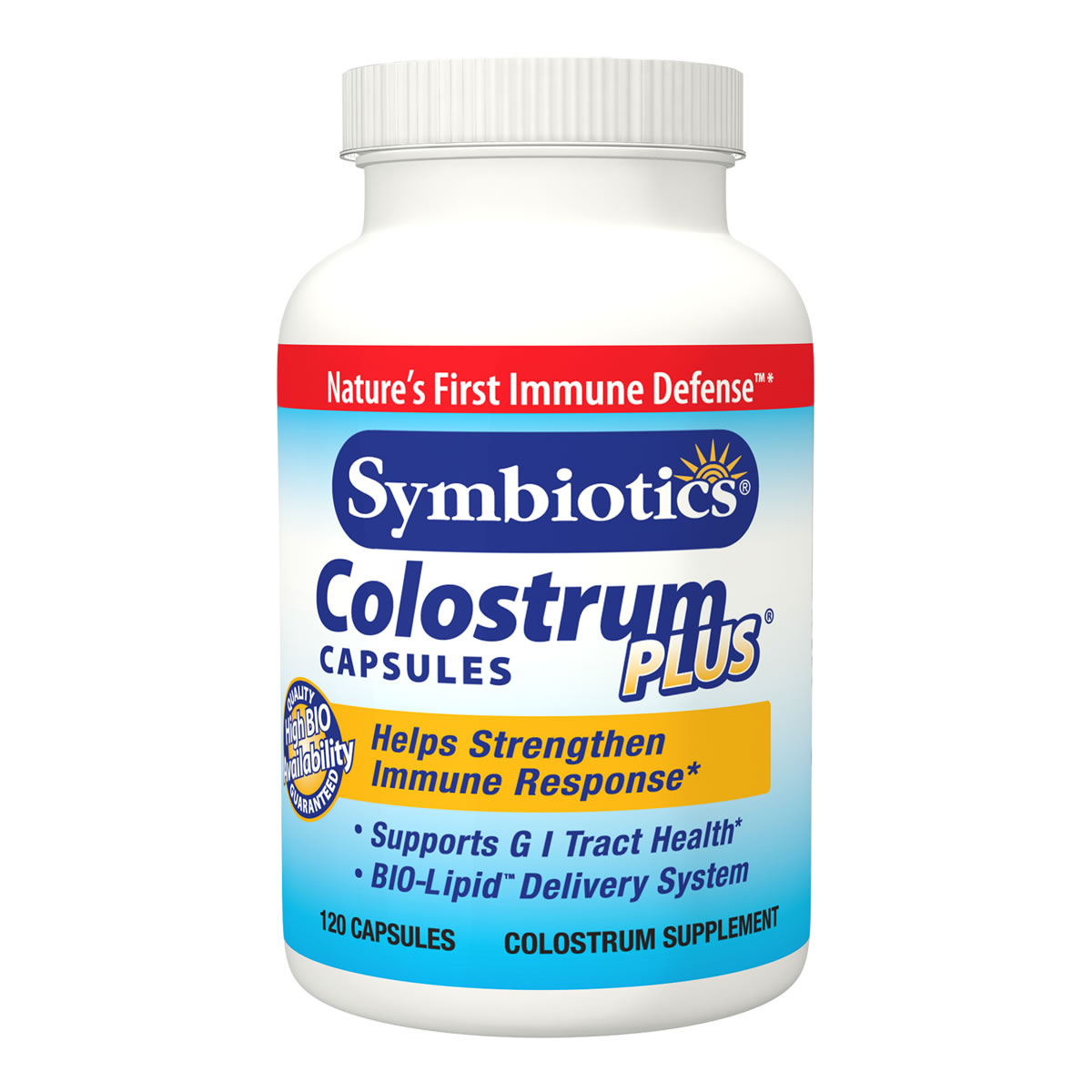 Symbiotics New Life Colostrum Plus Capsules